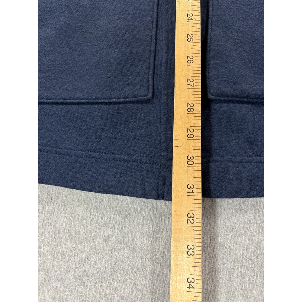 Nike Performance Stitched Logo Fleece Button Up Jacket (Women's Medium)‎ Blue - Picture 10 of 13